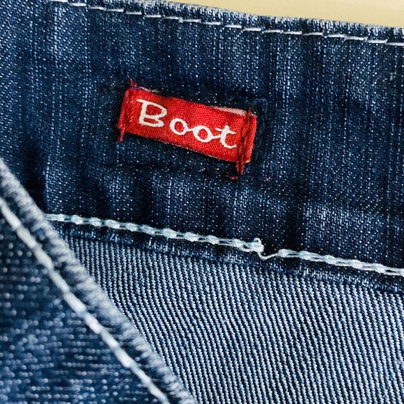 Womens 23 Vigold Jeans‎ Bootcut Dark Wash Stretch Denim 32" Inseam - Picture 5 of 10